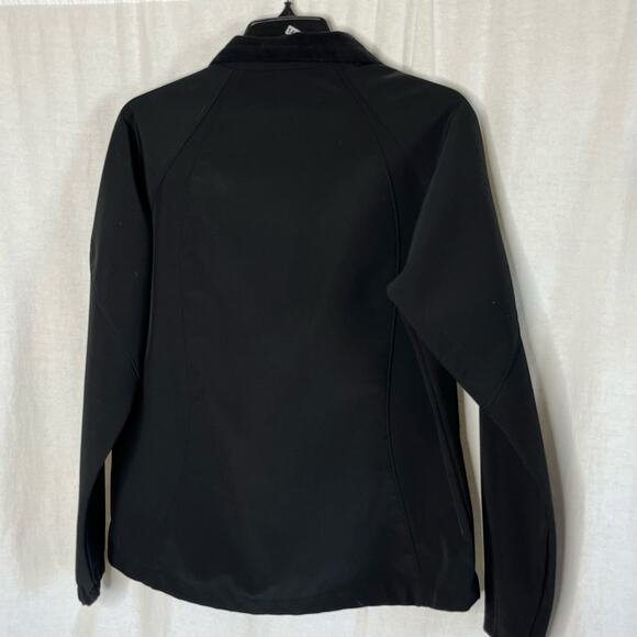 Black Diamond Men Softshell Black Full Zip Jacket Size Medium Zip Pockets Casual - Picture 2 of 9